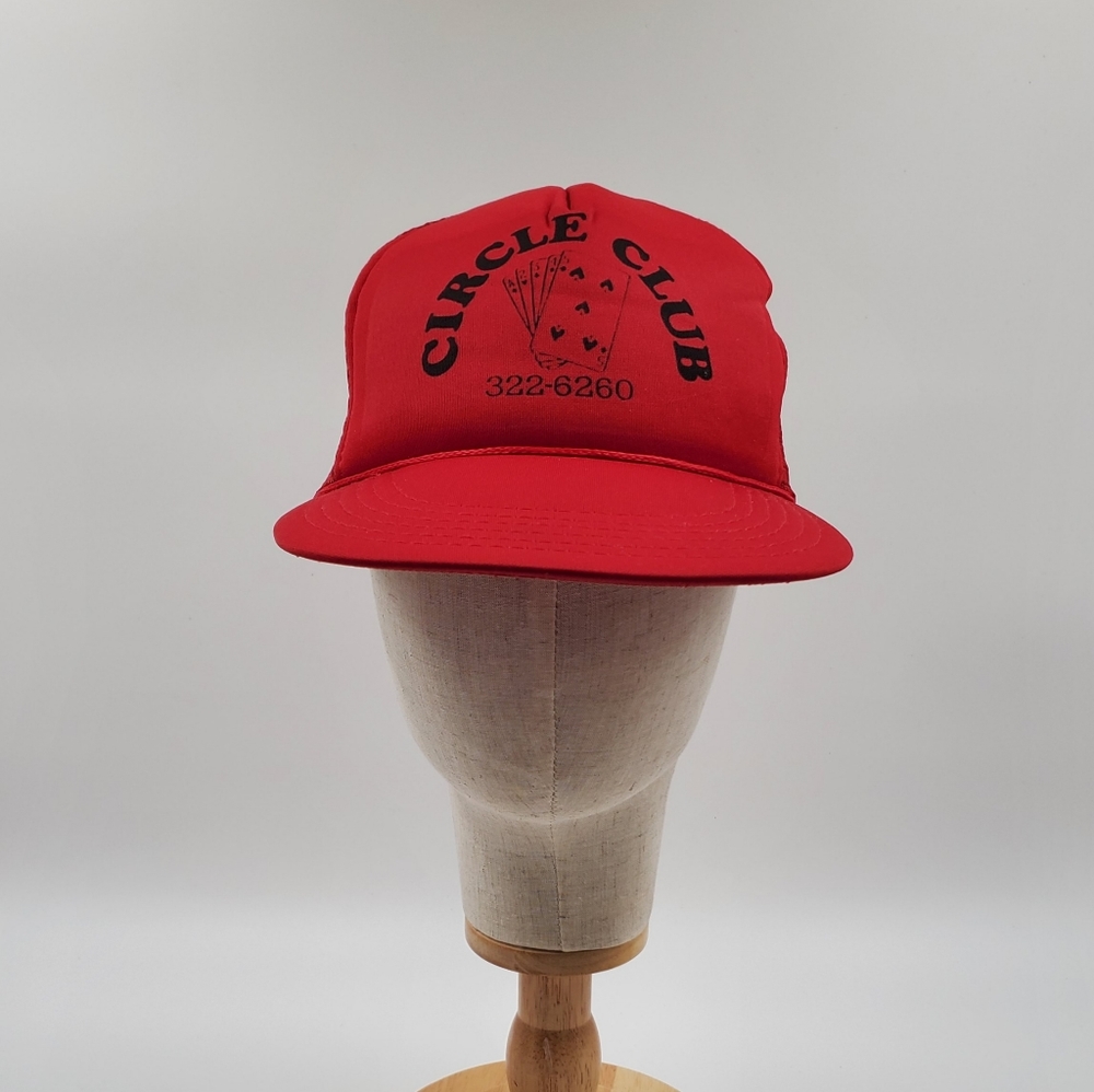 Circle Club Vintage Mech Trucker Hat